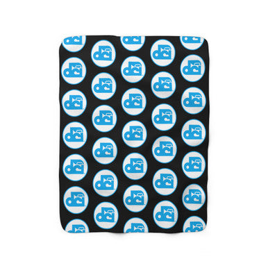 DCI Logo Sherpa Fleece Blanket