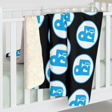 DCI Logo Sherpa Fleece Blanket